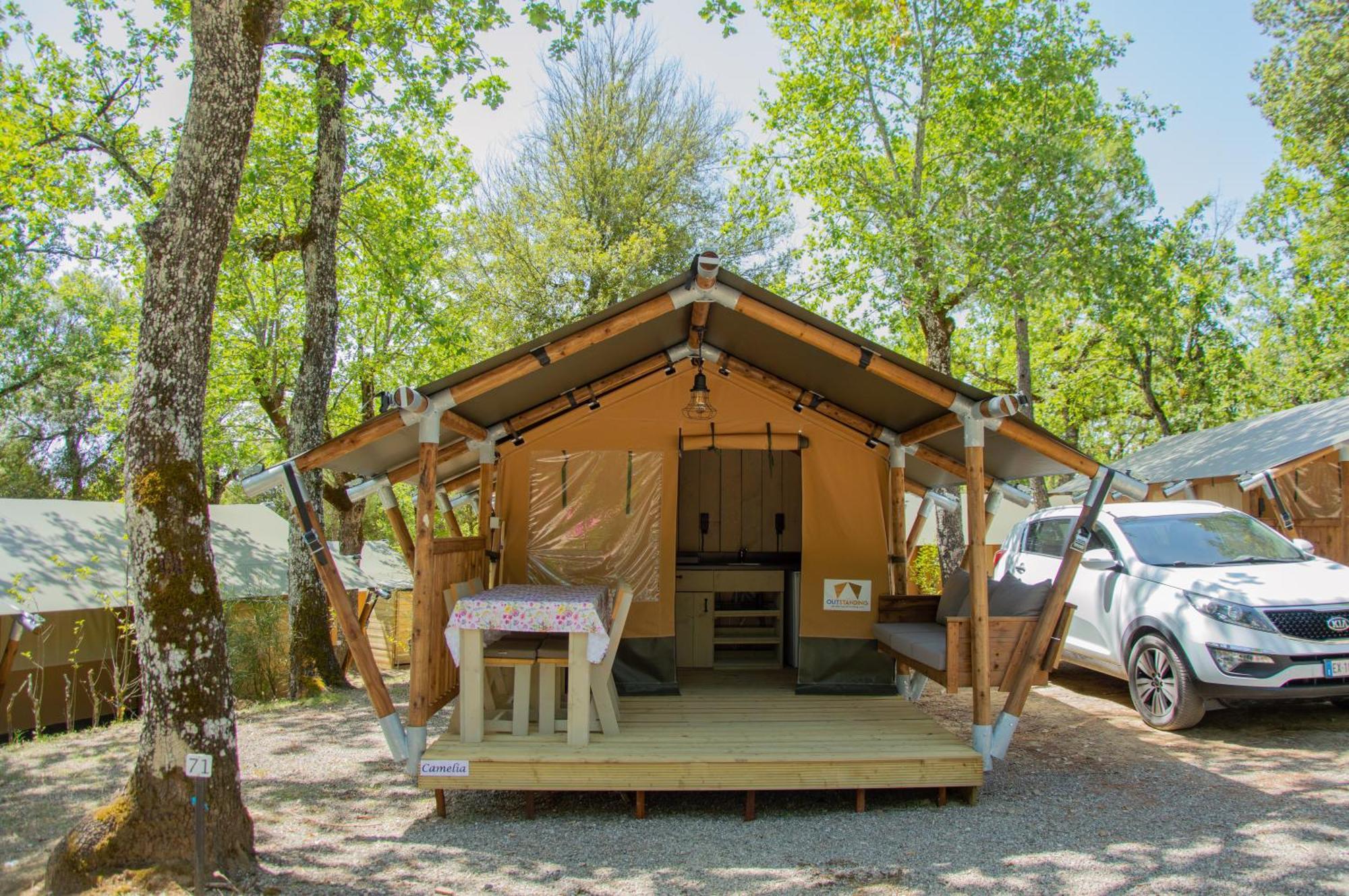 Luxor Chianti Glamping Village Castellina in Chianti Exterior photo